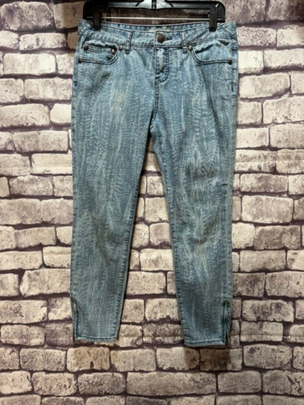 Free People Blue Denim Ankle Jeans Size 29